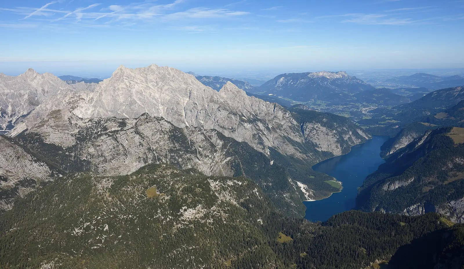 Lake Königssee and the Watzmann near Berchtesgaden