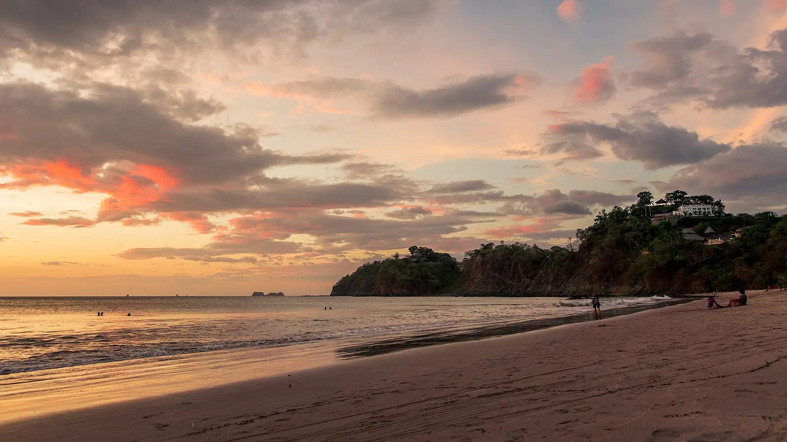 Playa Flamingo on the Pacific coast of Costa Rica