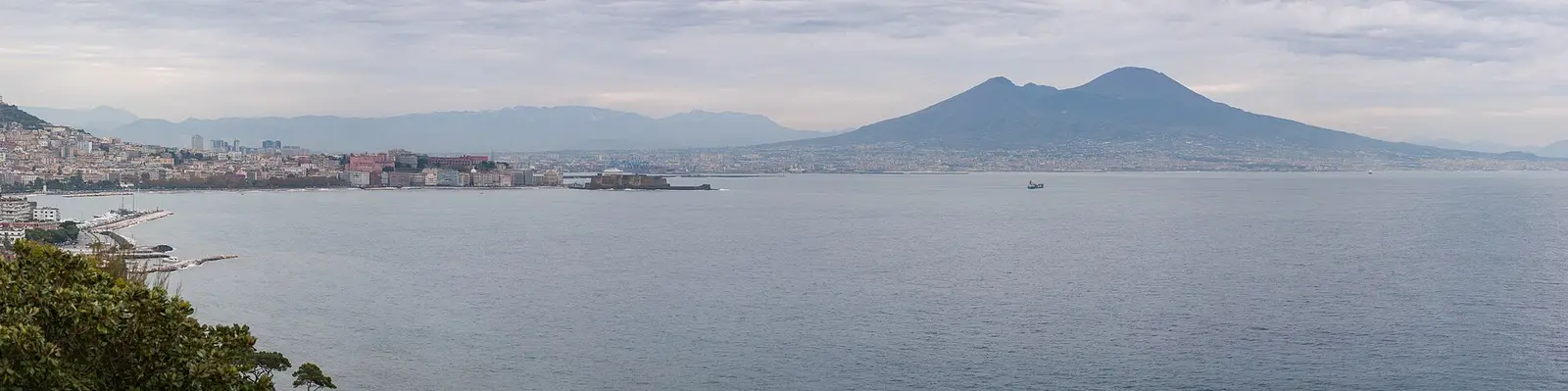 Bay of Naples with Mount Vesuvius