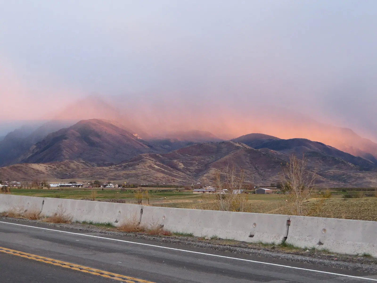 Park City ski town in the snowy Wasatch Mountains
